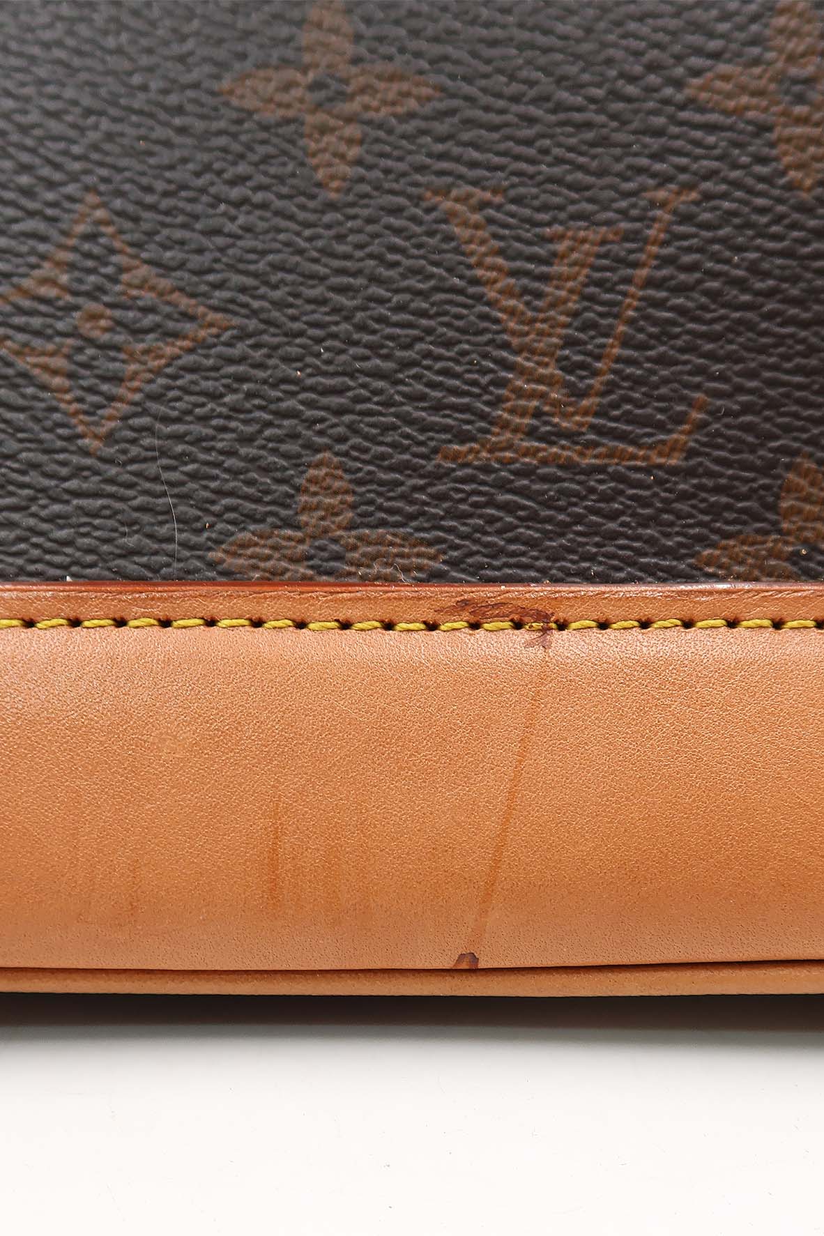 Louis Vuitton Alma Vintage Braun Leder ref.879281 - Joli Closet