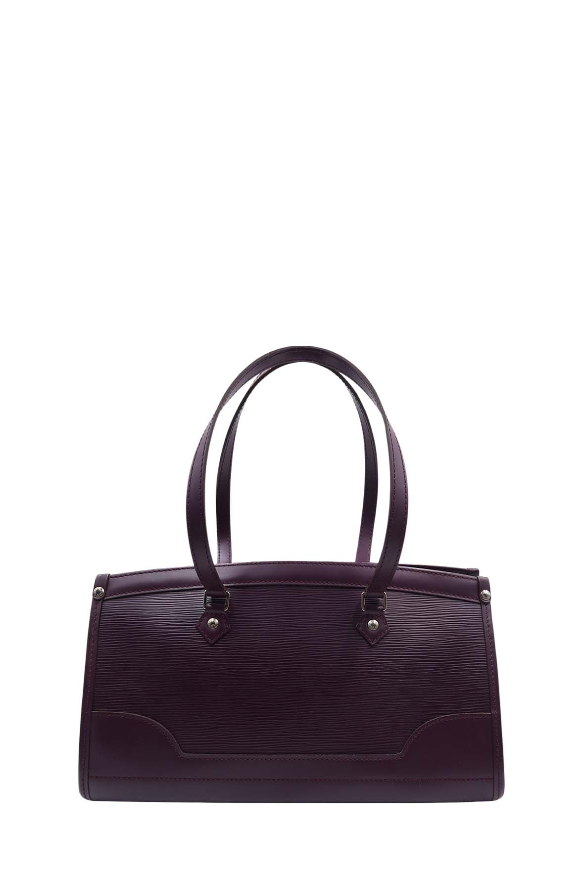 Louis Vuitton Vintage - Epi Madeleine PM Bag - Black - Leather and