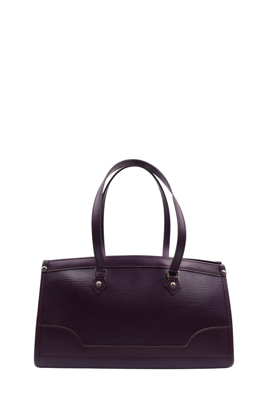 Louis Vuitton - Authenticated Madeleine Handbag - Leather Purple Plain for Women, Good Condition