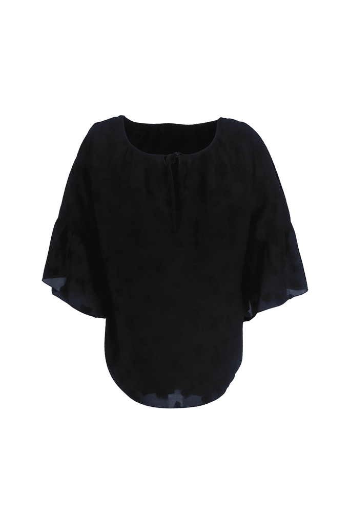 Butterfly Embossed Flowy Top - Second Edit