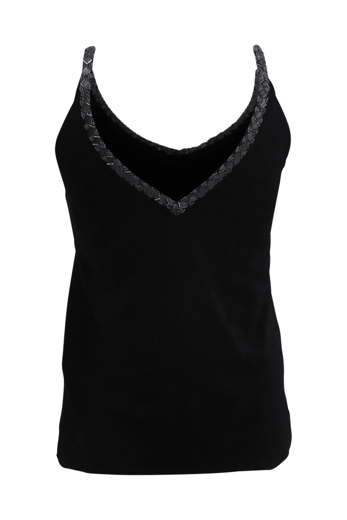 Shop preloved and authentic Beaded Collar Sleeveless Top Clothing by Massimo Dutti from Second Edit in {{ shop.address.country }}