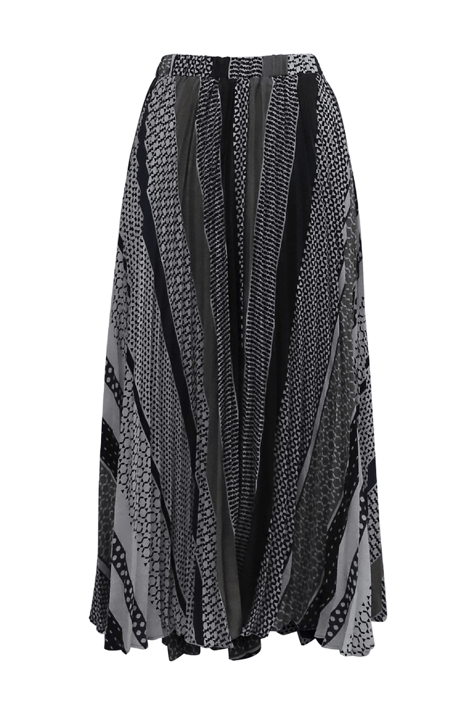 Pleated Printed Skirt - Second Edit