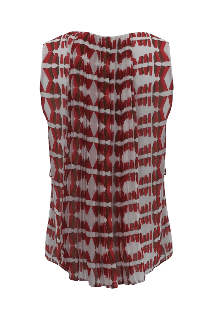 Pleated Printed Top - Second Edit