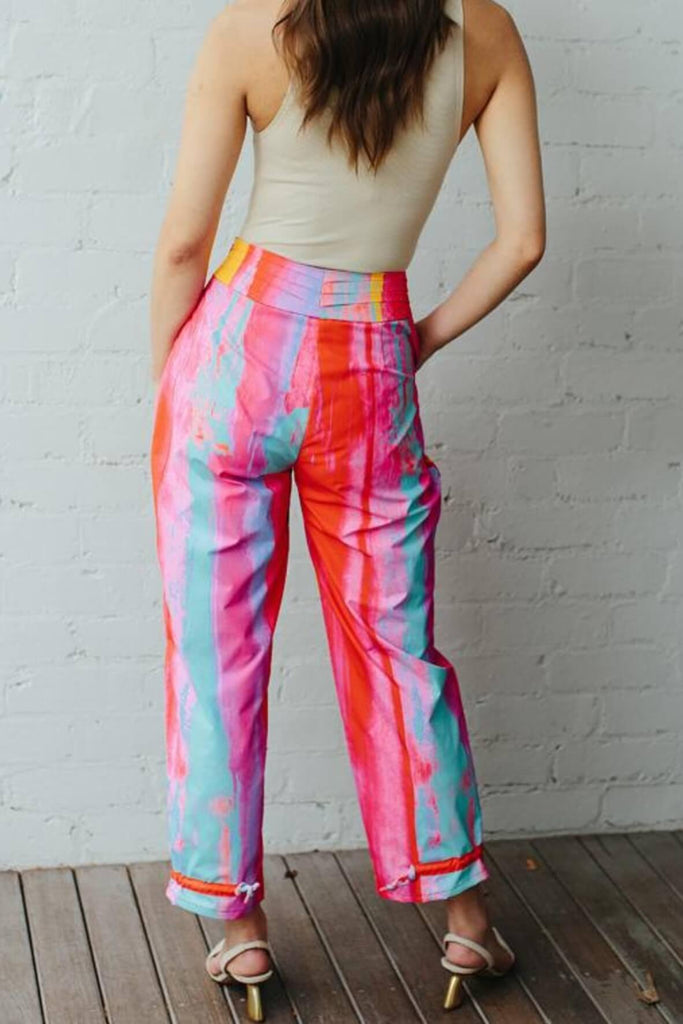 Remember Me Pleated Waist Pants in Horizon - Second Edit