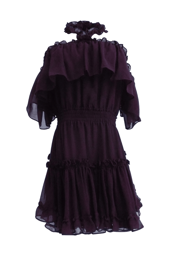 Ruffle Mini Dress - Second Edit