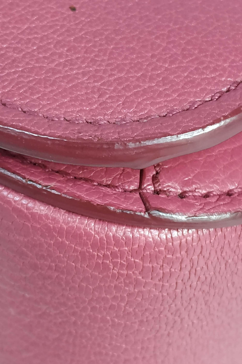 Miu Miu Madras Hand Bag Leather 2way Pink Auth yb202 ref.972861 - Joli  Closet