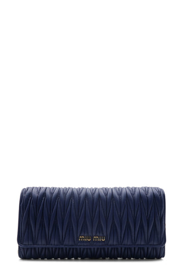 Miu Miu Small Bluette Bow Bag Vitello Shine