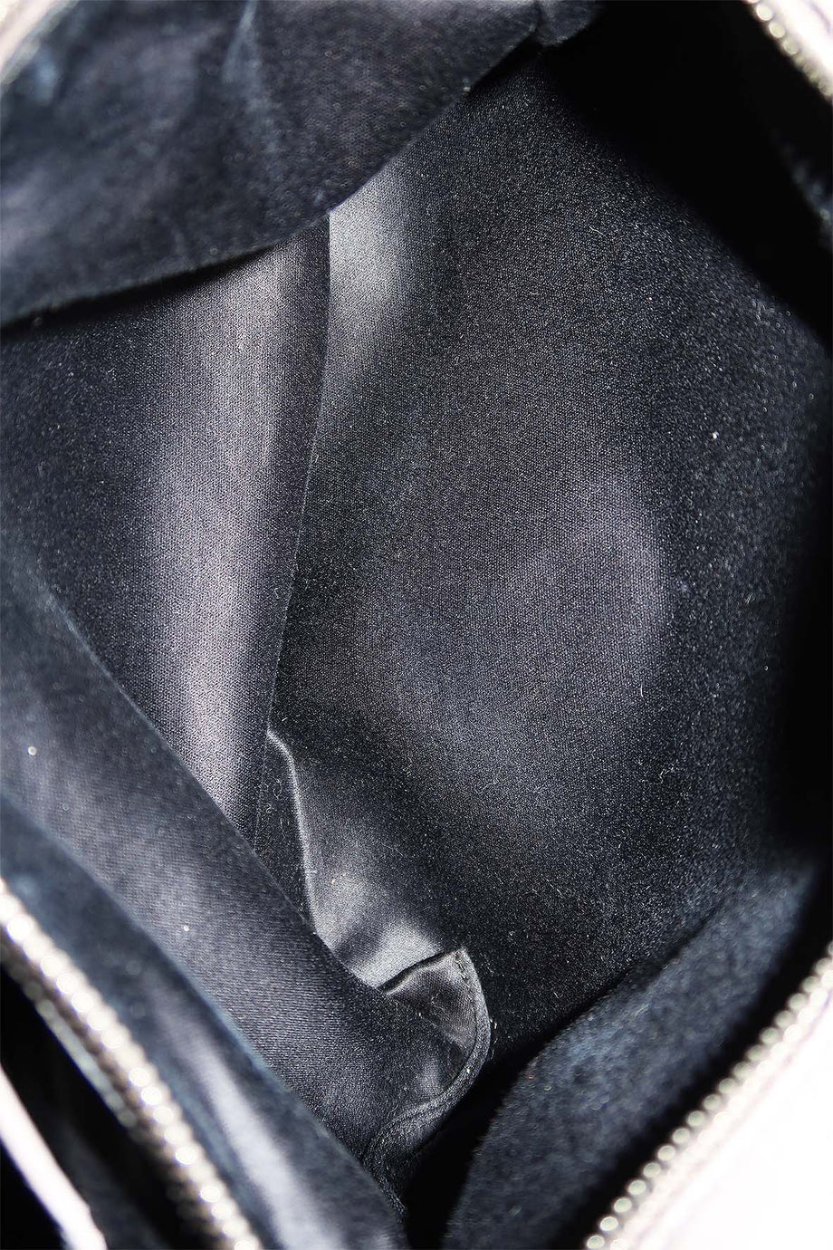 Vitello Lux Mini Bow Bag Black with Silver Hardware – Style Theory SG