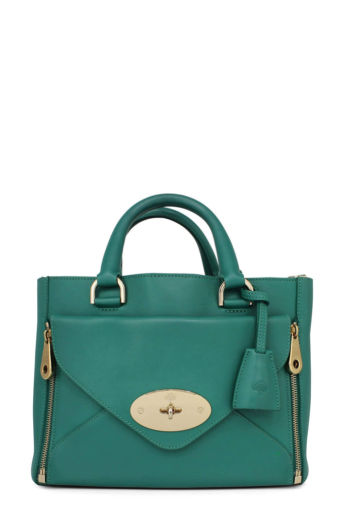 Small Willow Tote Jungle Green - Second Edit