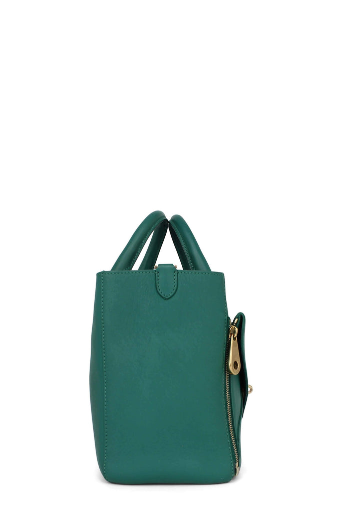 Small Willow Tote Jungle Green - Second Edit