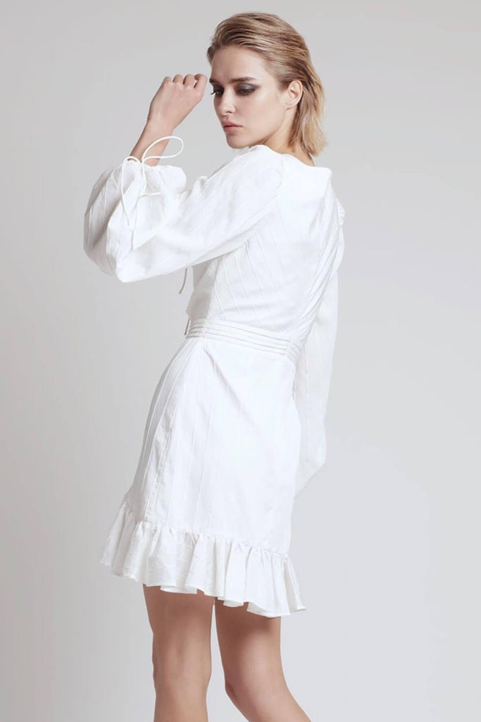 Elizabeth Dress in White - Second Edit