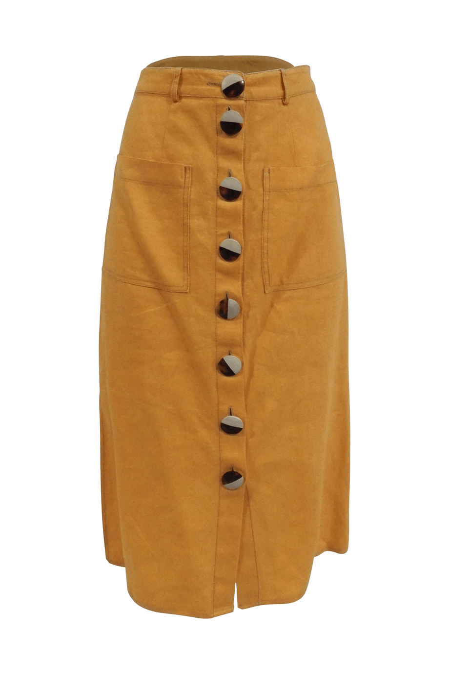 Nicholas button 2025 front skirt