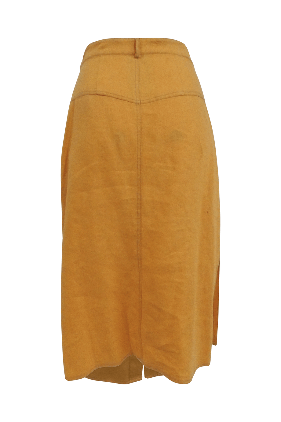 Buy Authentic Preloved Nicholas Orange Button Up Skirt from Second Edit by Style Theory
