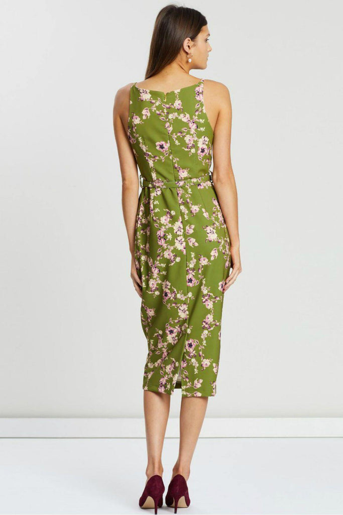 Pasduchas Etiquette High Midi Dress - Style Theory Shop