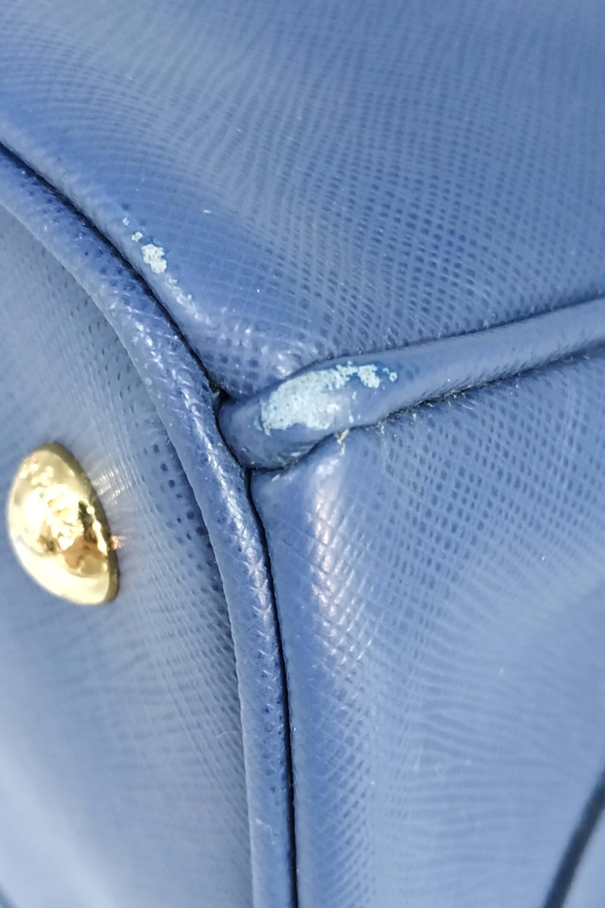 Prada - saffiano lux bluette Handbag - Catawiki