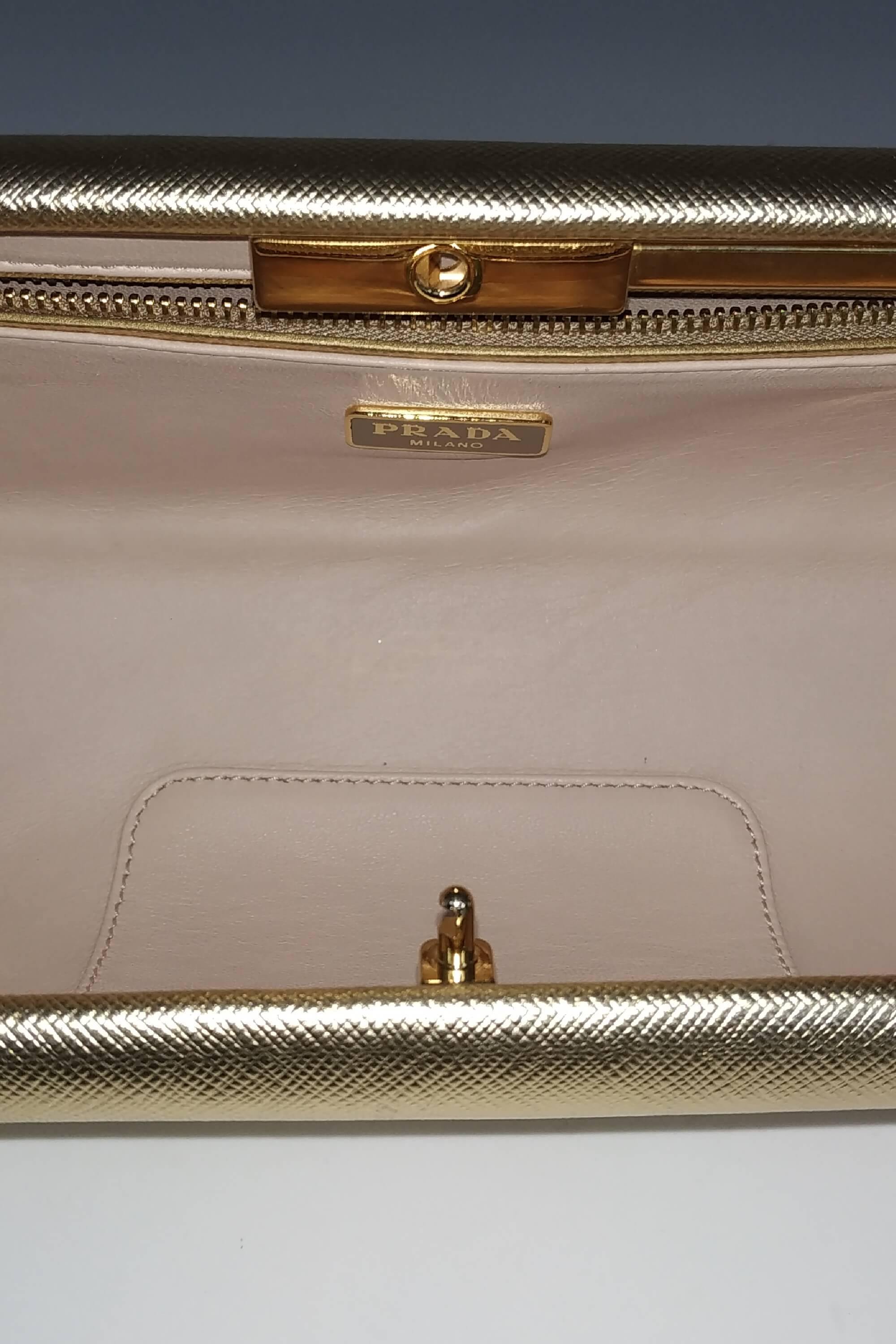 Saffiano Leather Clutch Bag – LuxUness