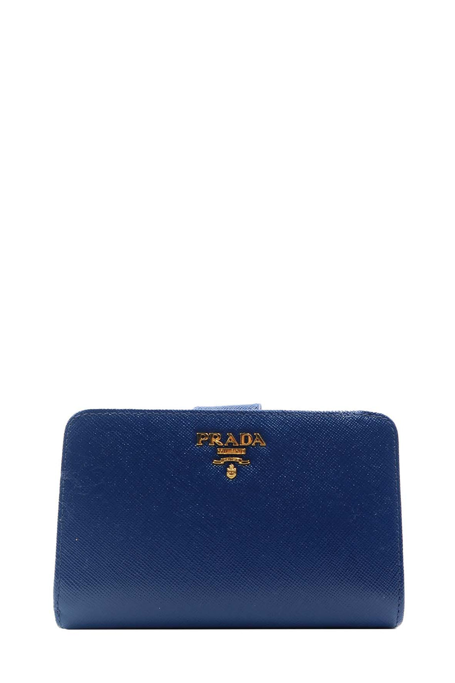 Saffiano Metal Lampo Wallet Bluette – Second Edit