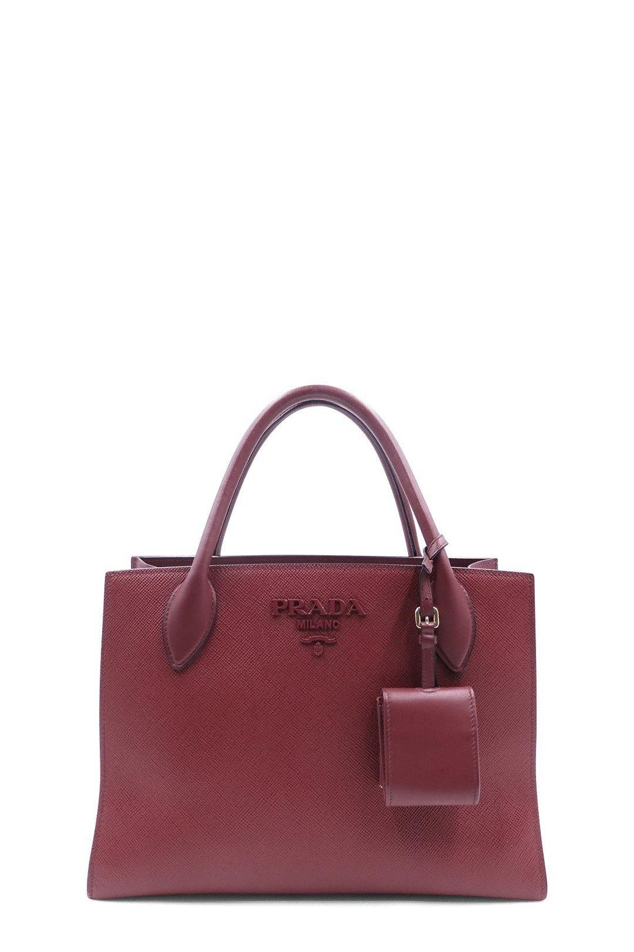 Prada Monochrome Saffiano Leather Bag (Varied Colors)