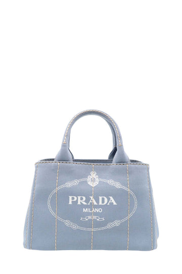 Pre Loved Prada Tessuto Reversible Tote Bag