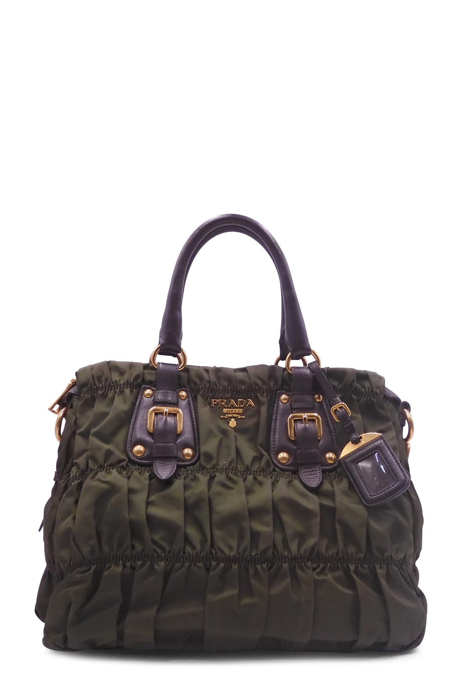 Prada tessuto gaufre nylon bag best sale