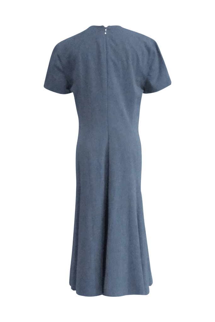 Keyhole Maxi Dress in Grey - Second Edit