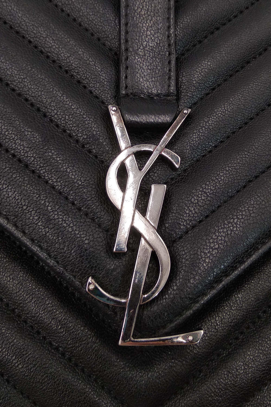 Ysl college bag large grey clearance