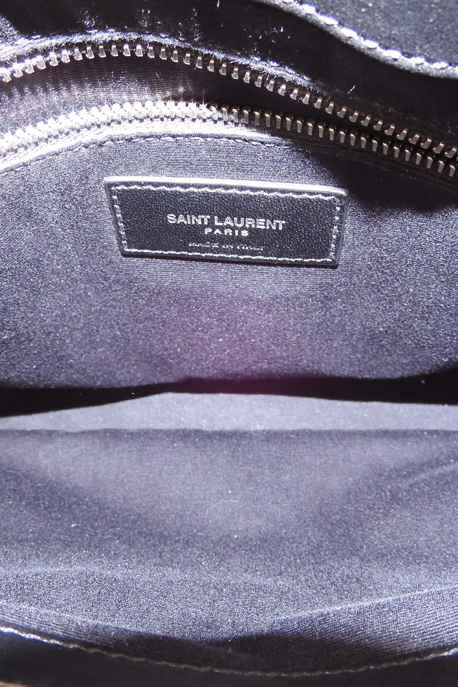 Ysl bag with silver hardware best sale