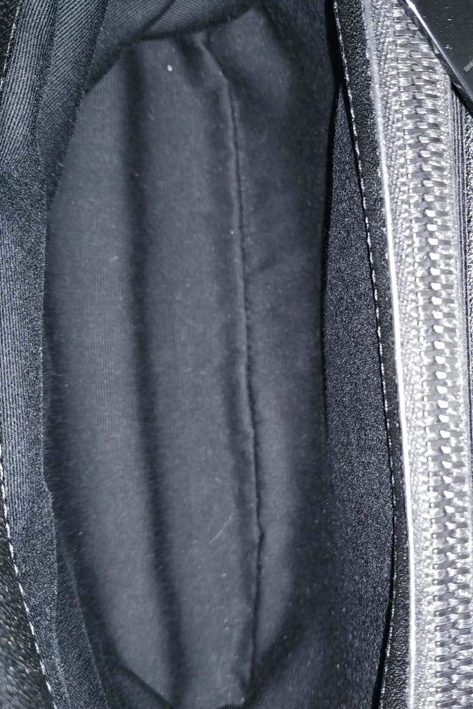 Saint Laurent Medium Monogram College Bag Black with Black Hardware - Style Theory Shop