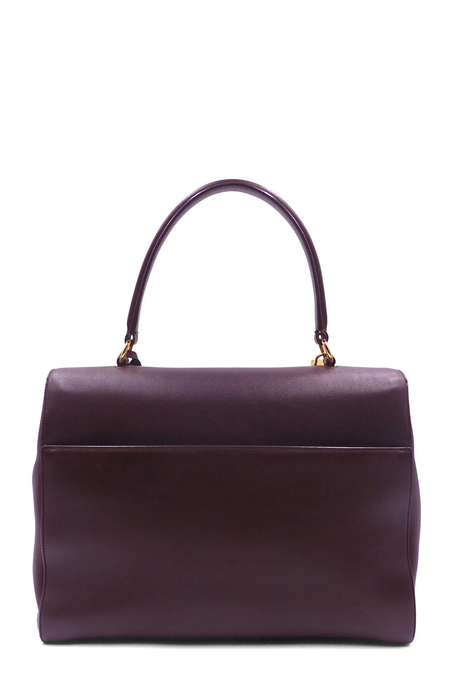 Maroon hot sale leather handbag