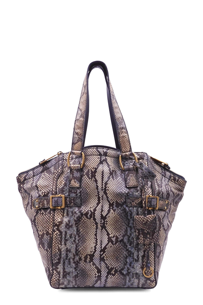Python Downtown Tote Grey Blue - Second Edit
