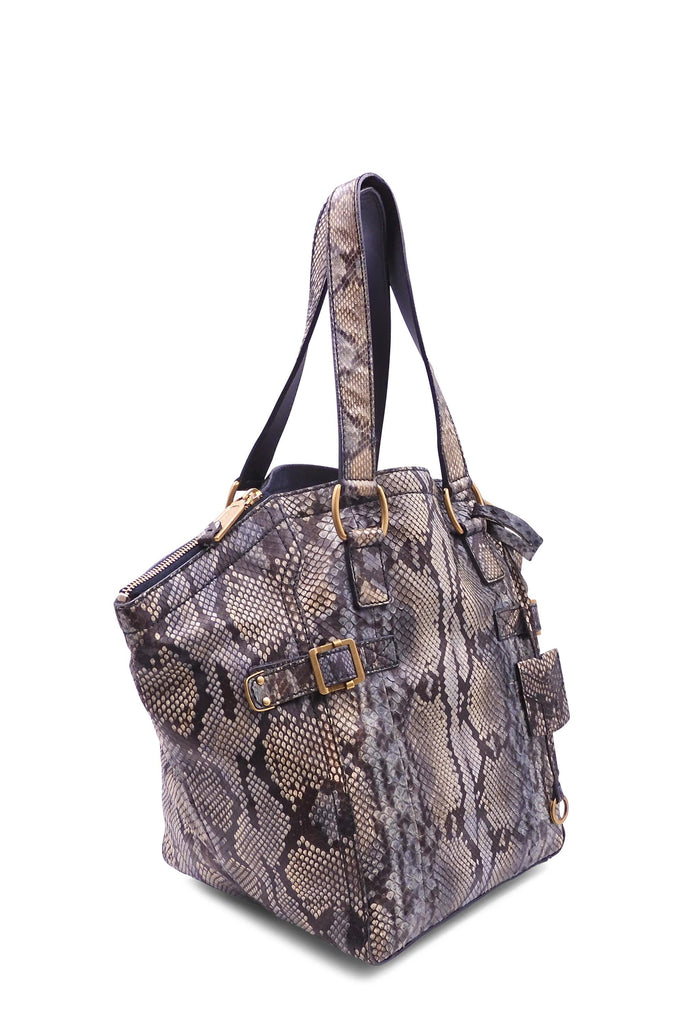 Python Downtown Tote Grey Blue - Second Edit