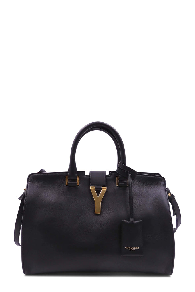 Saint Laurent Small Cabas Chyc Tote Black - Style Theory Shop