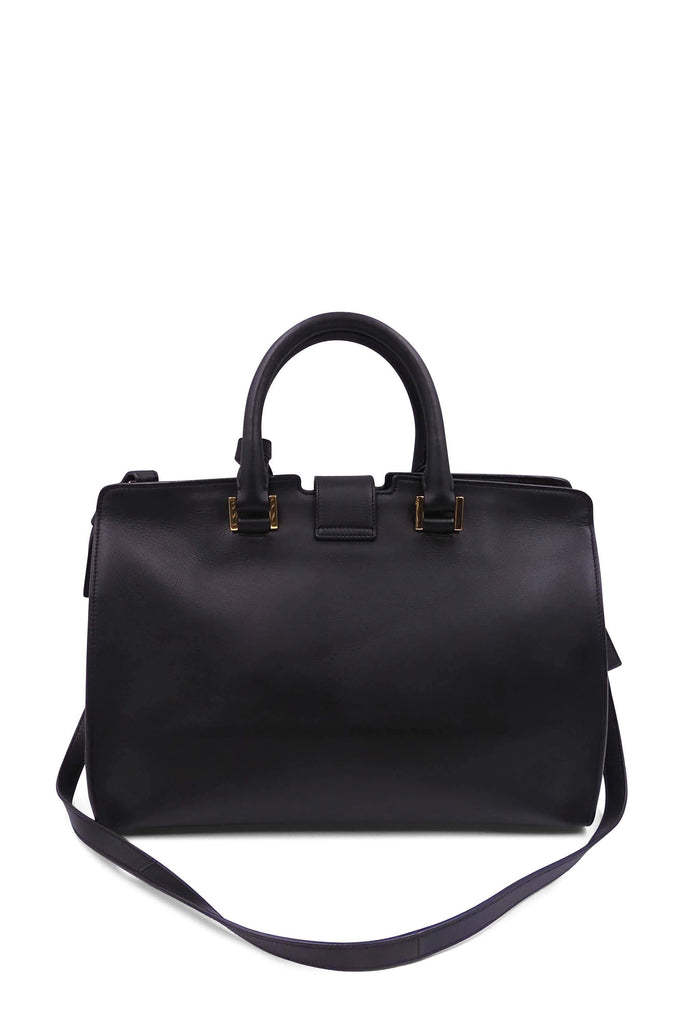 Saint Laurent Small Cabas Chyc Tote Black - Style Theory Shop