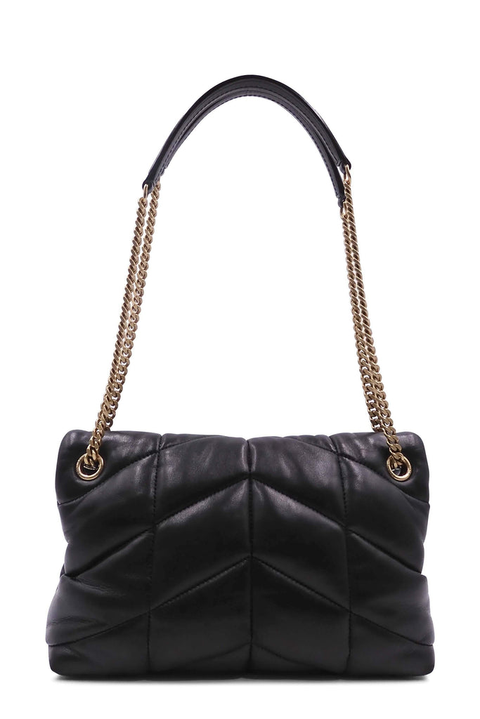 Small Loulou Puffer Bag Black - Second Edit