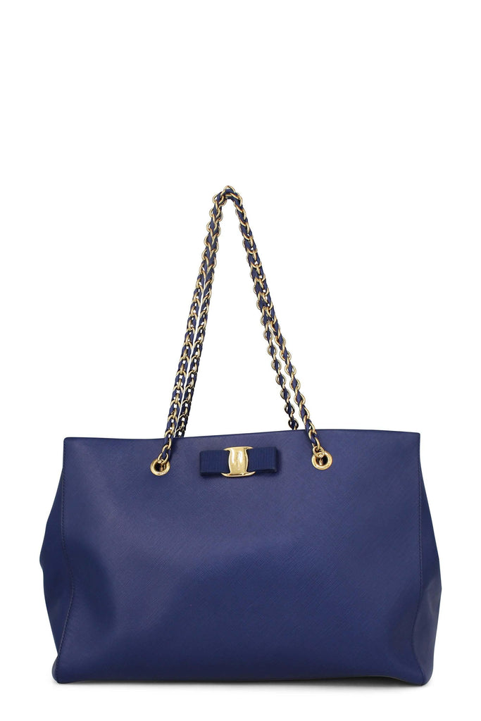 Melike Tote Oxford Blue - Second Edit