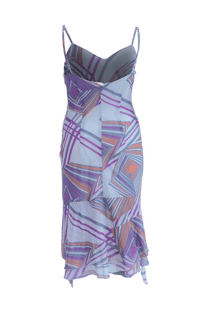 Midi Sleeve Dress with V-neckline - Second Edit