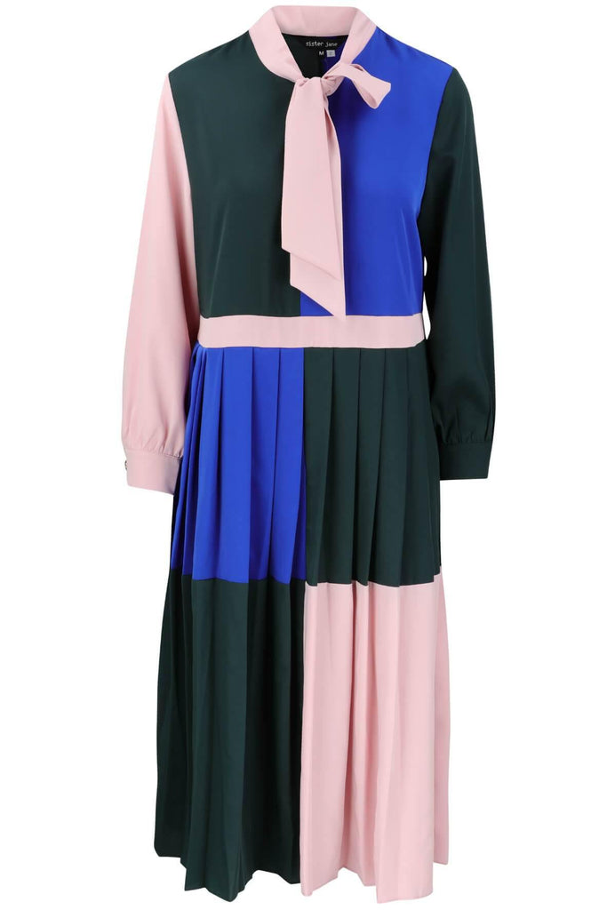 Shop preloved and authentic Bashful Colourblock Dress Clothing by Sister Jane from Second Edit in {{ shop.address.country }}