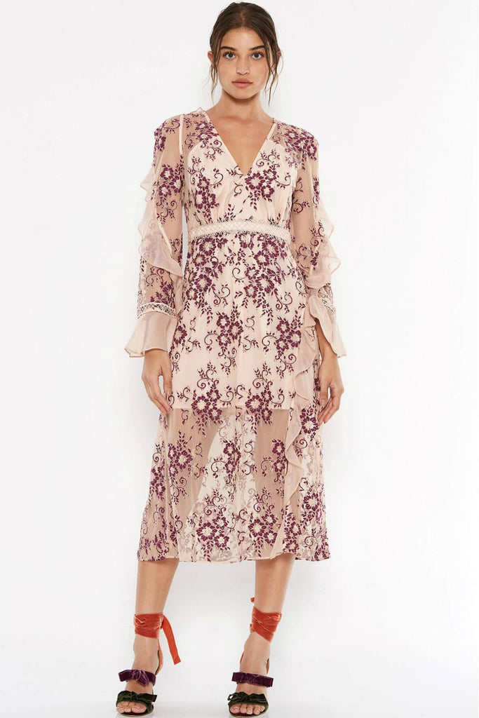 Shop preloved and authentic Anaphora Midi Dress Clothing by Talulah from Second Edit