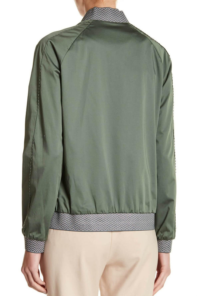 Satin Bomber with Trim - Second Edit