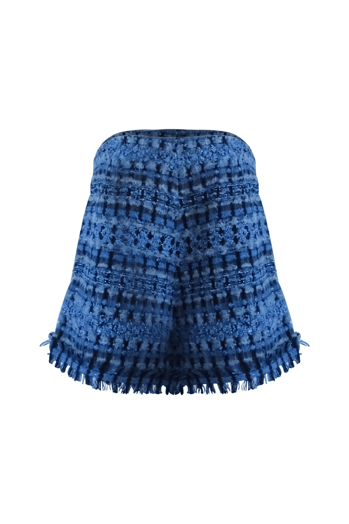 Tweed Fringed Shorts - Second Edit