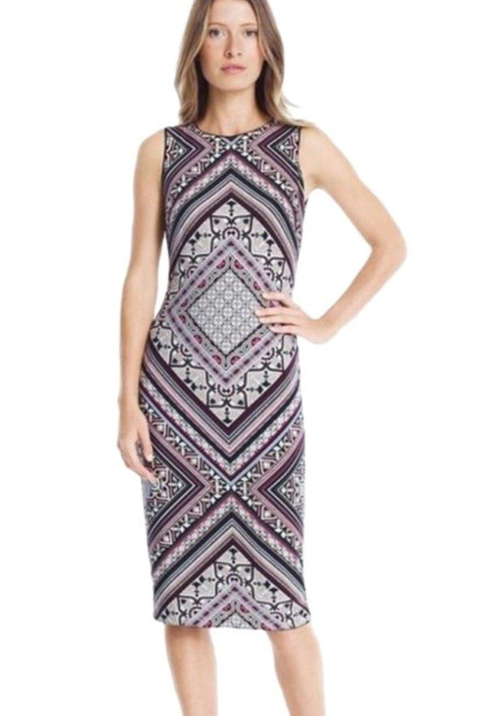 White House Black Market Reversible Printed Dress - Style Theory Shop